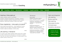 Tablet Screenshot of motywujemy.pl